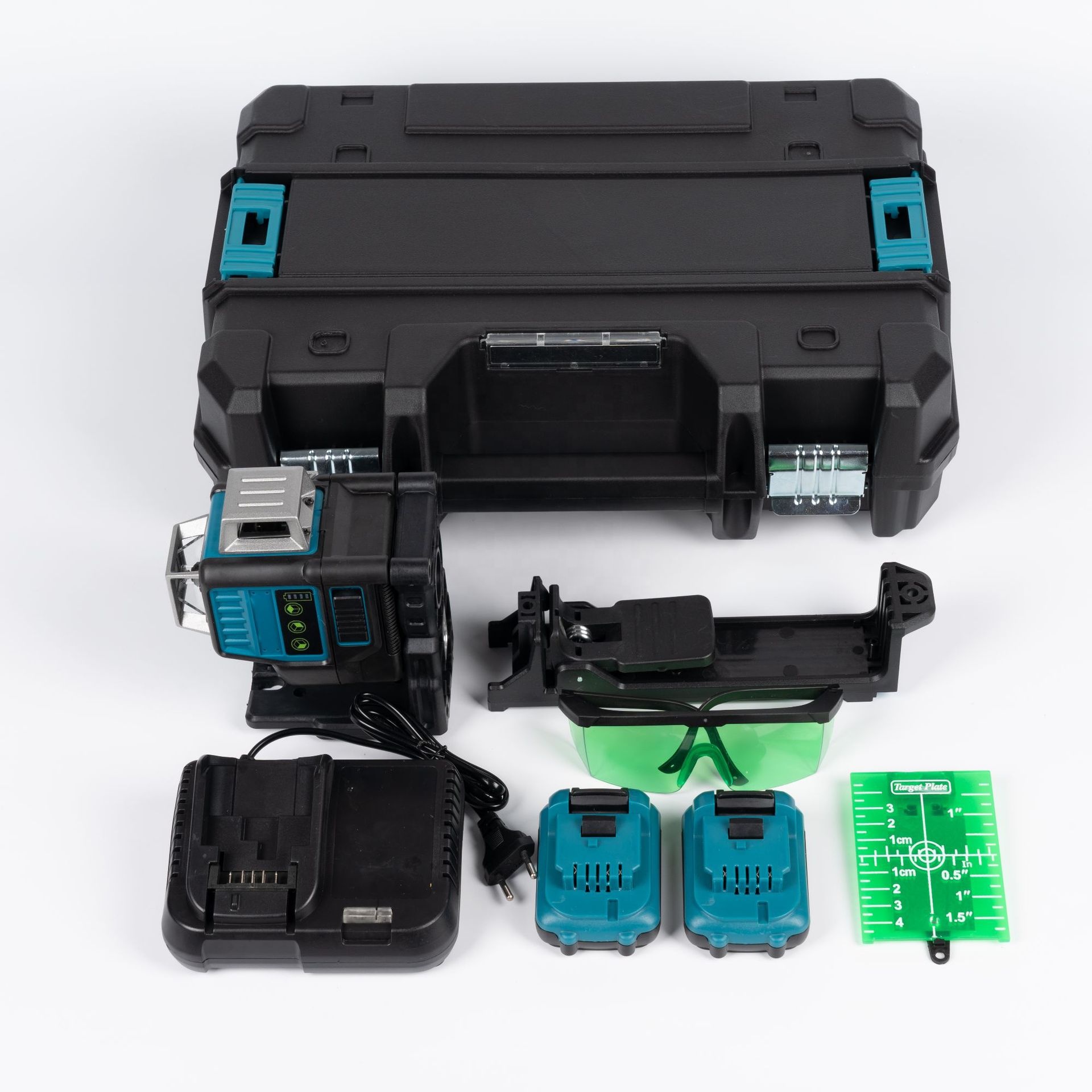Level Laser Line - Rotationslaser 4D 12 Linien 360° Selbstnivellierend
