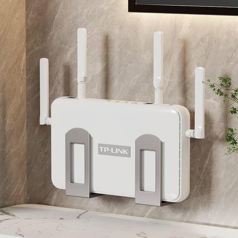 Home Improvement House - 2 Stück Wandmontierte Router-Aufbewahrungsbox WLAN-Gerätehalterung Set-Top-Box