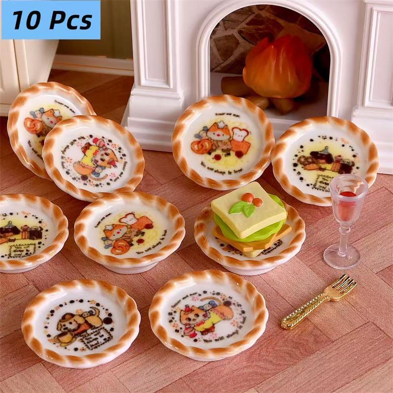 Home Improvement Diy - 10 Teile/satz Puppenhaus Miniatur Welpen Hund