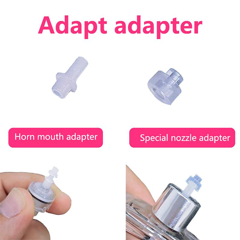 Home Improvement House - Parfümflaschenadapter, 2 Stück, Hornmundstück-Verbindungsstück, kein Verschwendung,