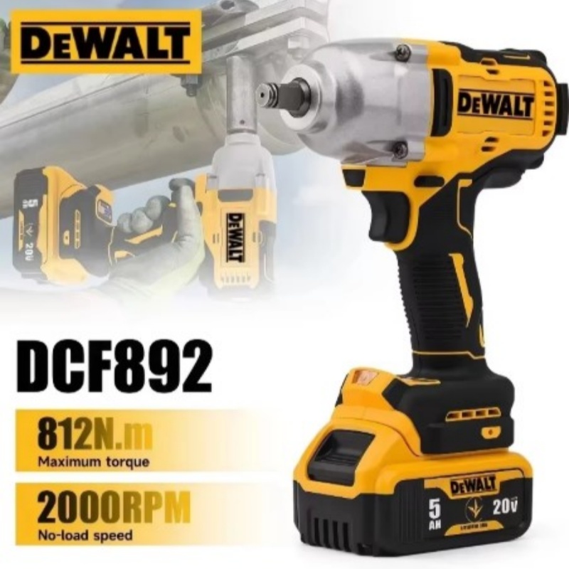 Home Improvement Services - DEWALT DCF892 Hochleistungs-Akku-Schlagschrauber 20V Kabelloses Elektrowerkzeug