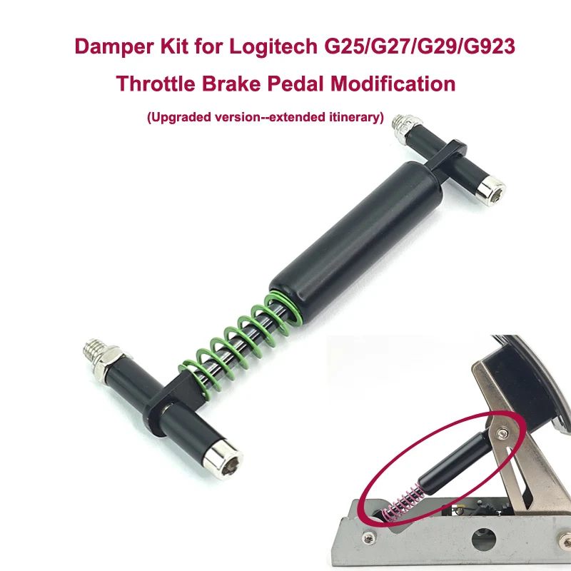 Home Improvement Services - Gas-Bremsdämpfer für Logitech G25/G27/G29/G923 Pedalmodifikation, verbessert