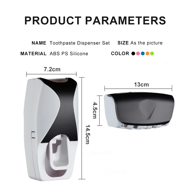 Automatischer Zahnpastaspender – Wall Anchor Plastic Bewertung und Preis