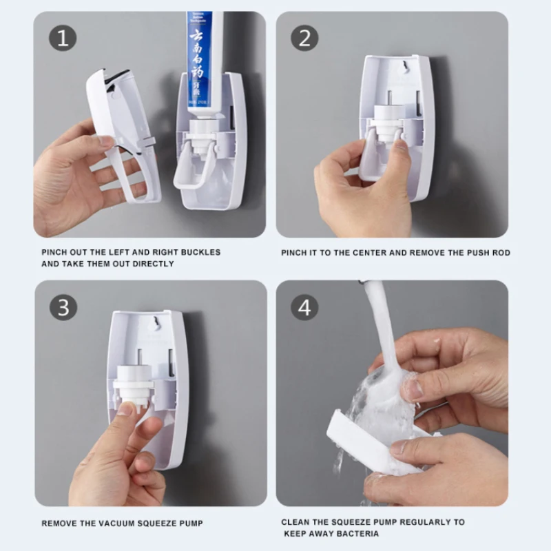 Automatischer Zahnpastaspender – Wall Anchor Plastic Bewertung und Preis
