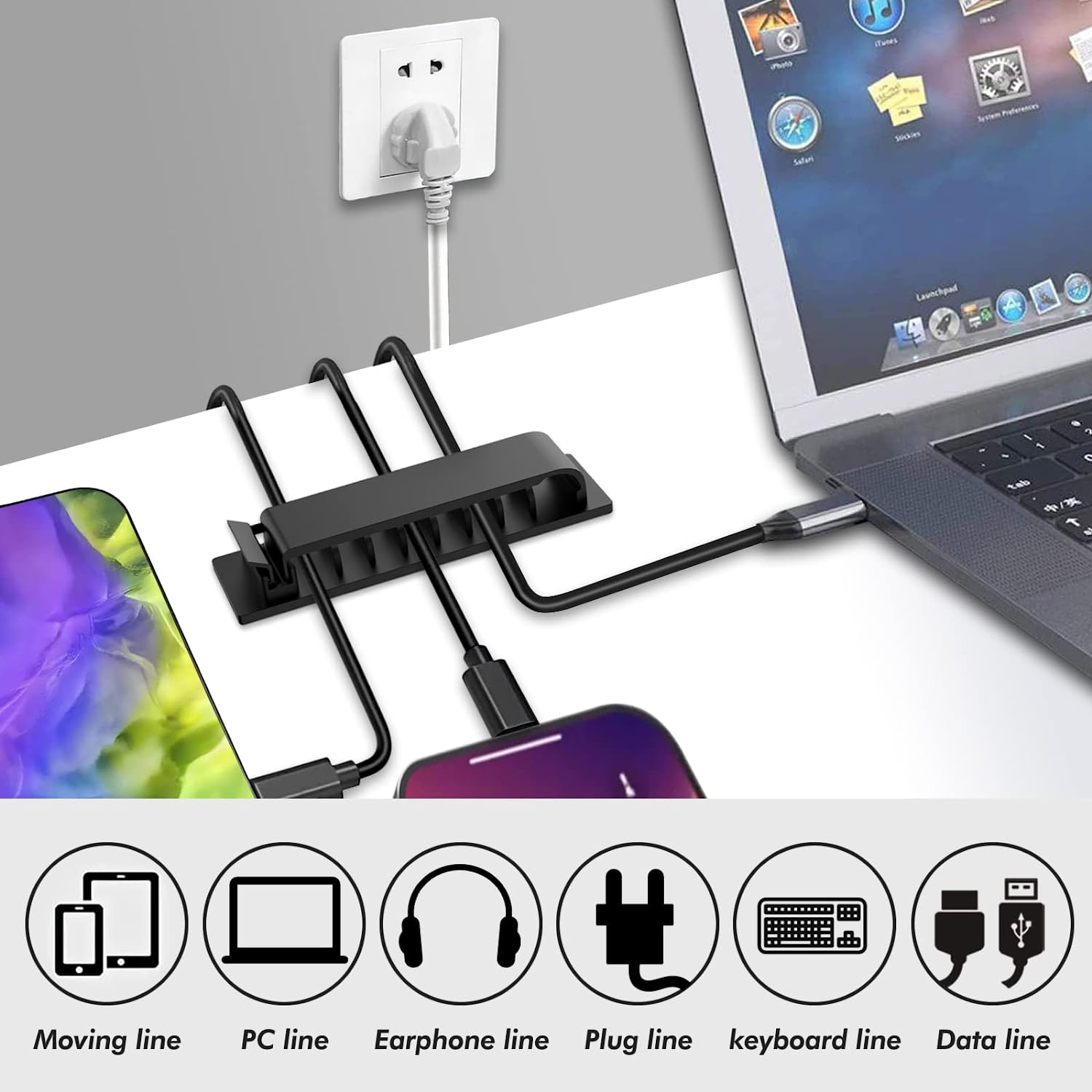 Kabel-Organizer, selbstklebend – Wall Anchor Plastic Bewertung und Preis