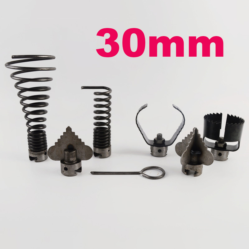 7PCS Mangan Stahl Abflussreini – Home Improvement Cast Bewertung und Preis