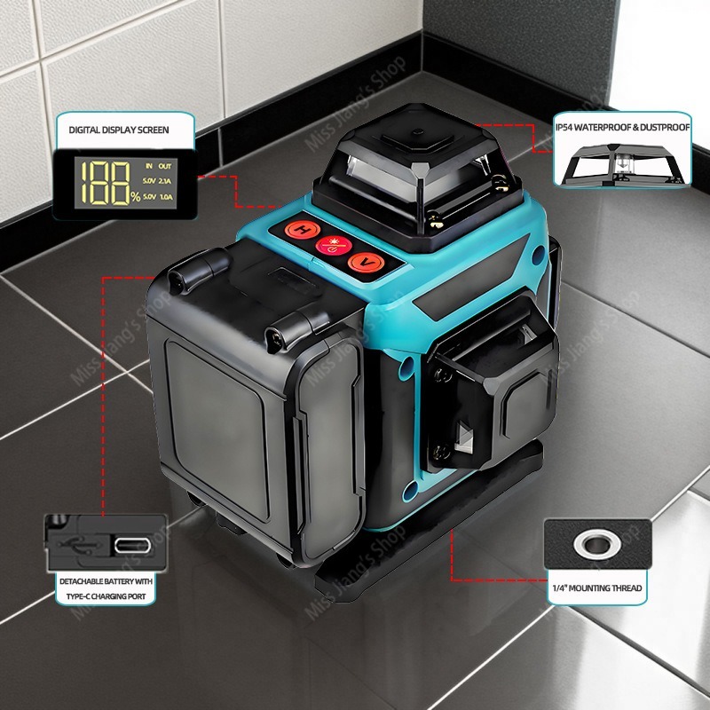 Professionelles 12-Linien-Lase – Level Laser Line Bewertung und Preis