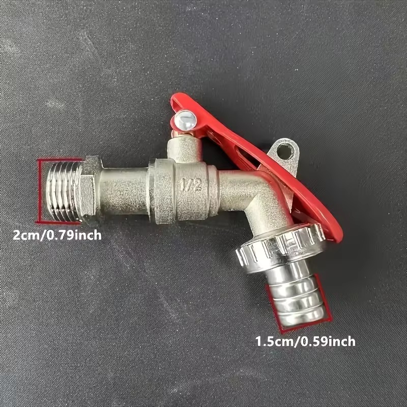 1 Stück 1/2 Zoll Zinklegierung – Home Improvement House Bewertung und Preis