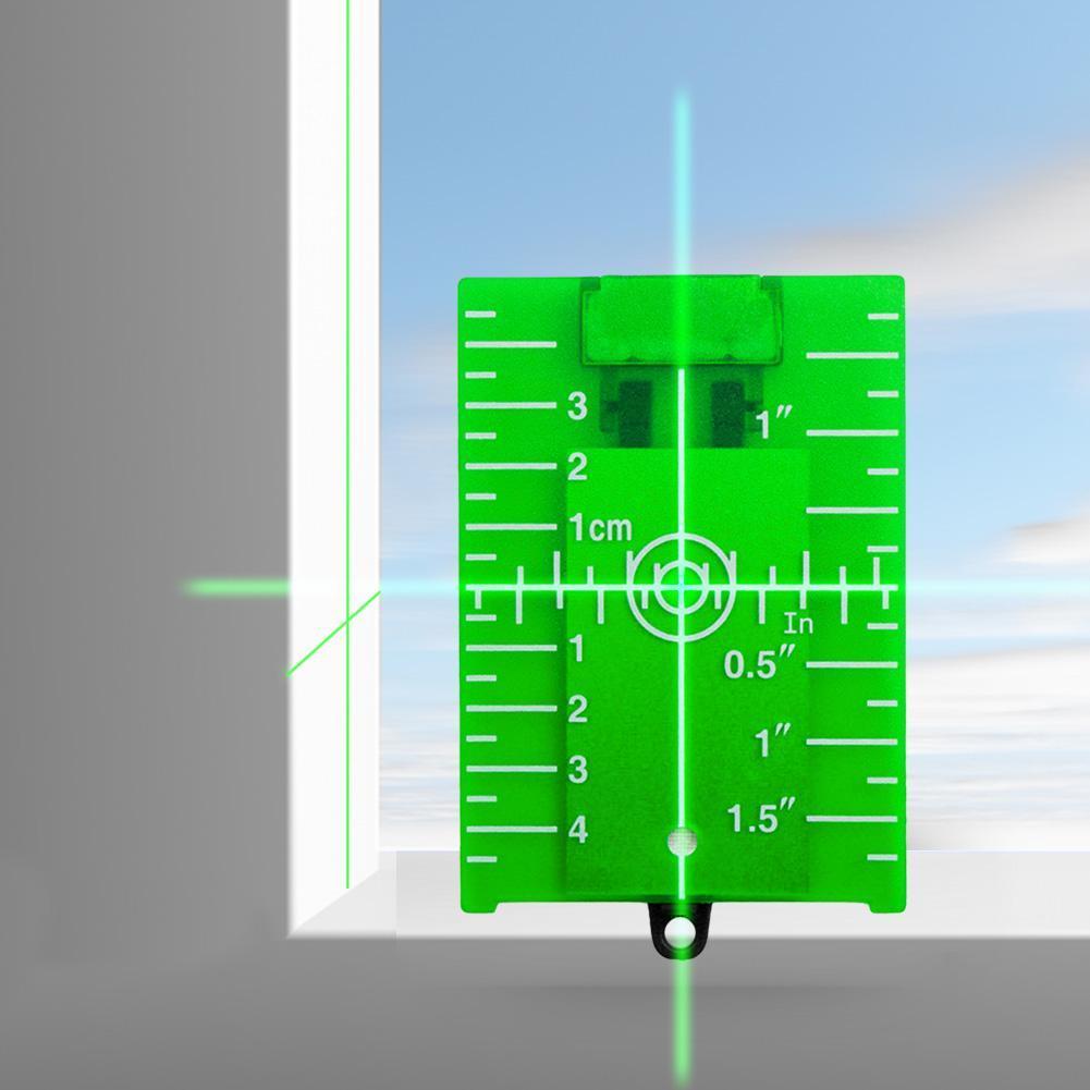 Zielkartenplatte für grüne und – Level Laser Line Bewertung und Preis