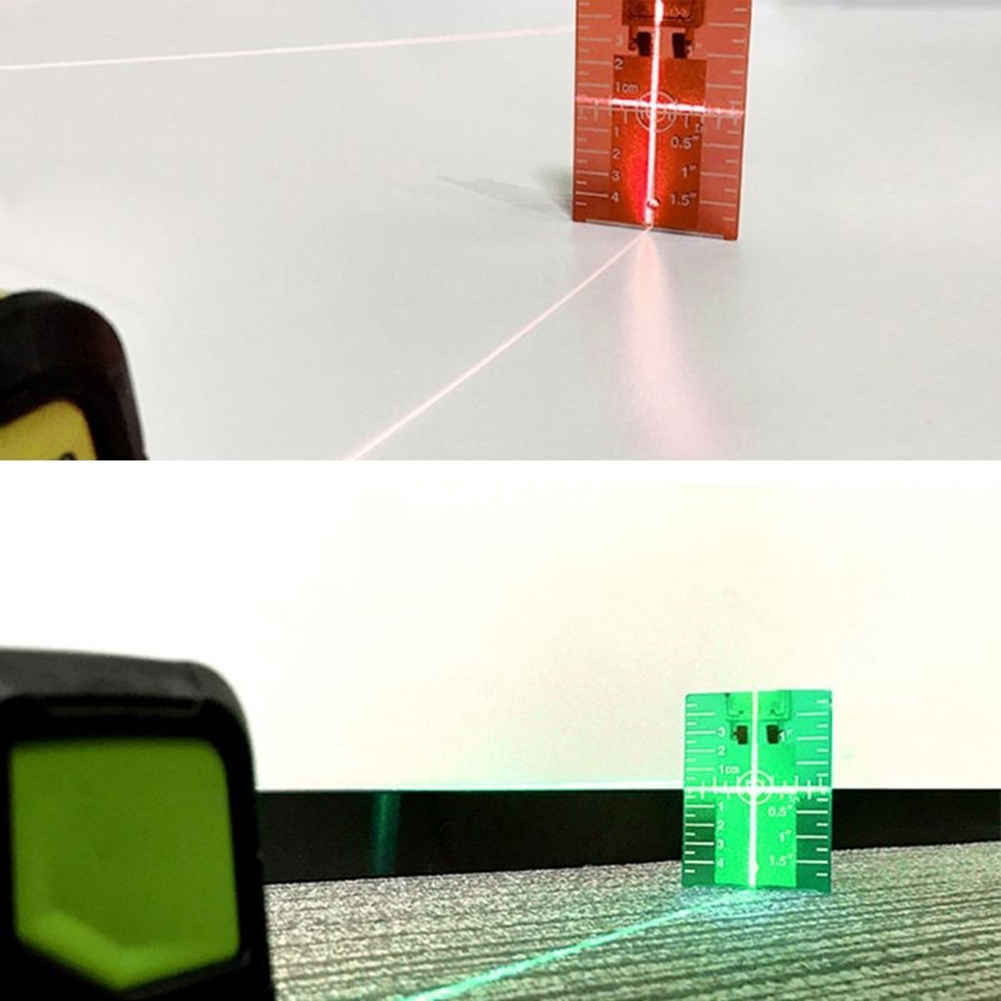 Zielkartenplatte für grüne und – Level Laser Line Bewertung und Preis