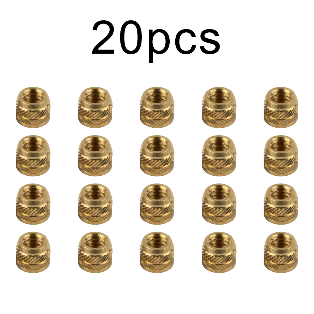 20 Stück Messingmuttern 1/4-20 – Home Improvement Services Bewertung und Preis